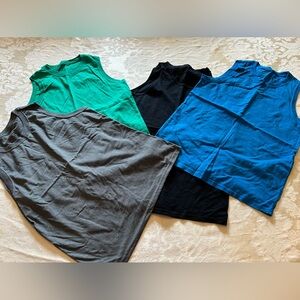 Boys Youth Fruit of Loom Cotton Muscle Tank Tops